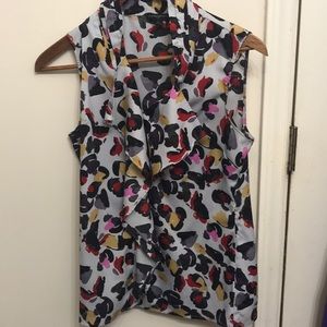 Banana Republic colorful blouse size S